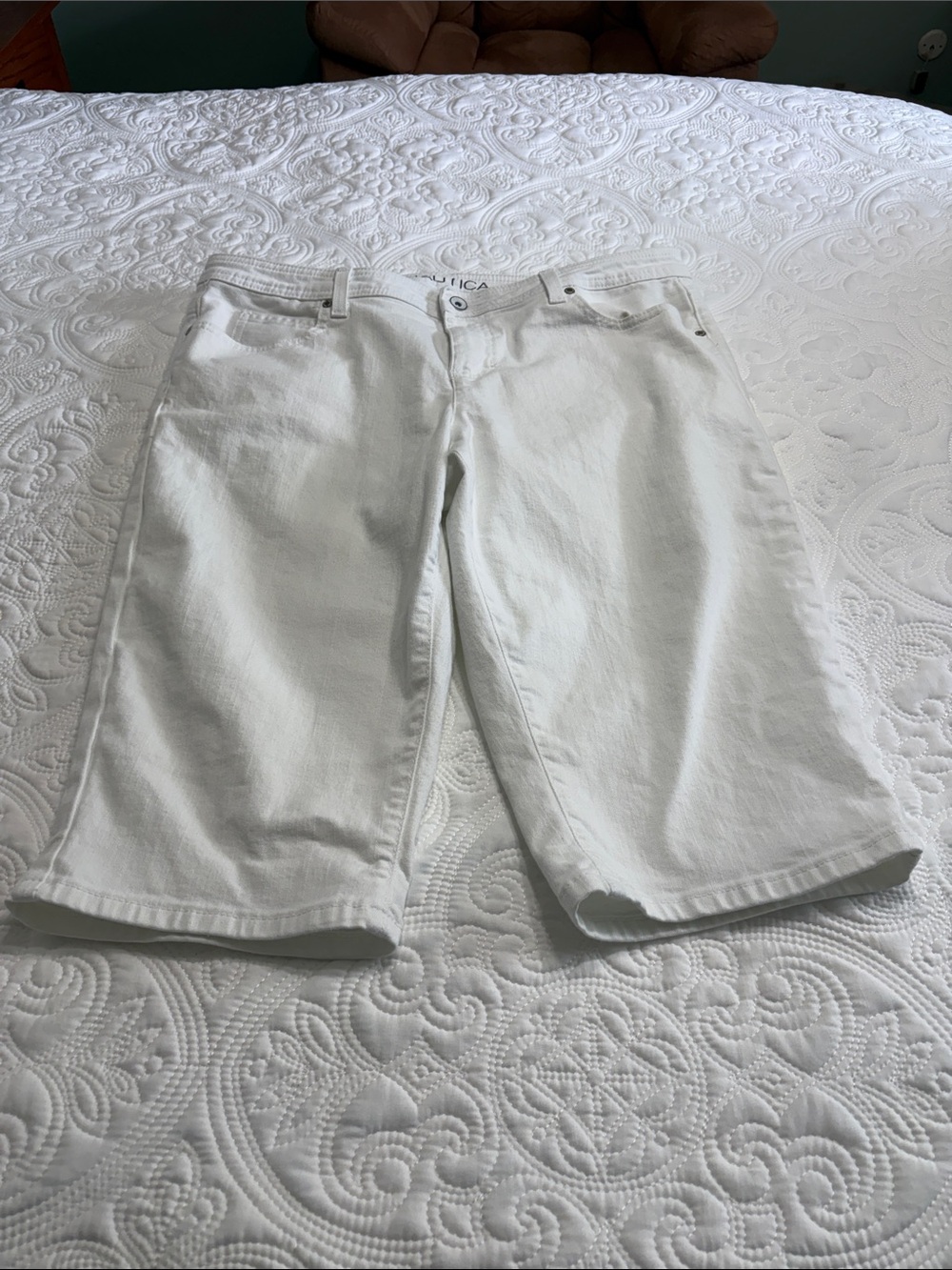 Women’s Nautica White Denim
